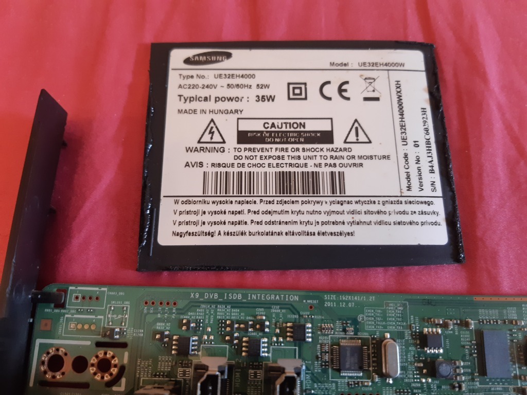 płyta BN41-01795a BN41-01795 samsung ue32eh4000 | Białystok | Kup teraz ...