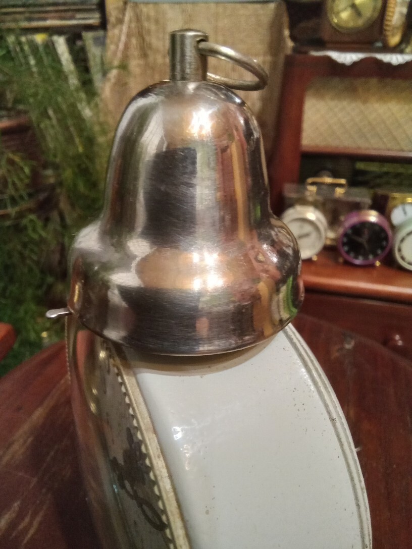 Zdjęcie oferty: Stary budzik JANTAR z dużym dzwonkiem sprawny 