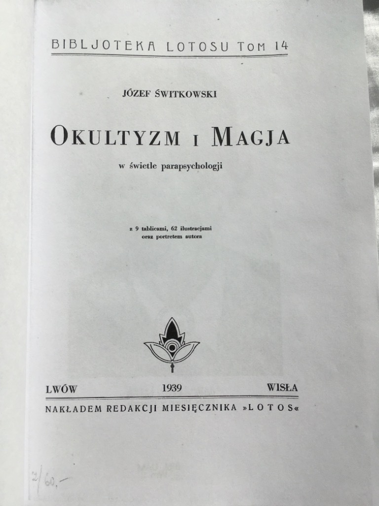 Okultyzm I Magia W świetle Parapsychologii