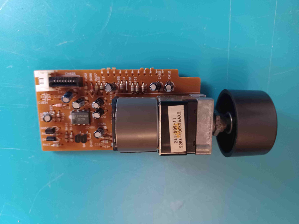 Potencjometr z silnikiem 100k stereo + sterownik | Szczecin | Kup teraz ...