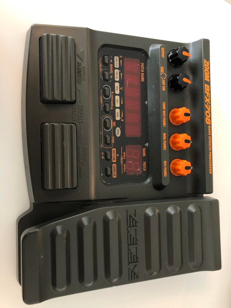 ZOOM BFX708 Bass Effect Processor Wrocław Kup teraz na Allegro