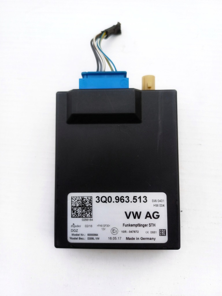 ОРИГІНАЛ БЛОК КЕРУВАННЯ GOLF VII TELESTART WEBASTO AUDI VW SKODA 3Q0963513 