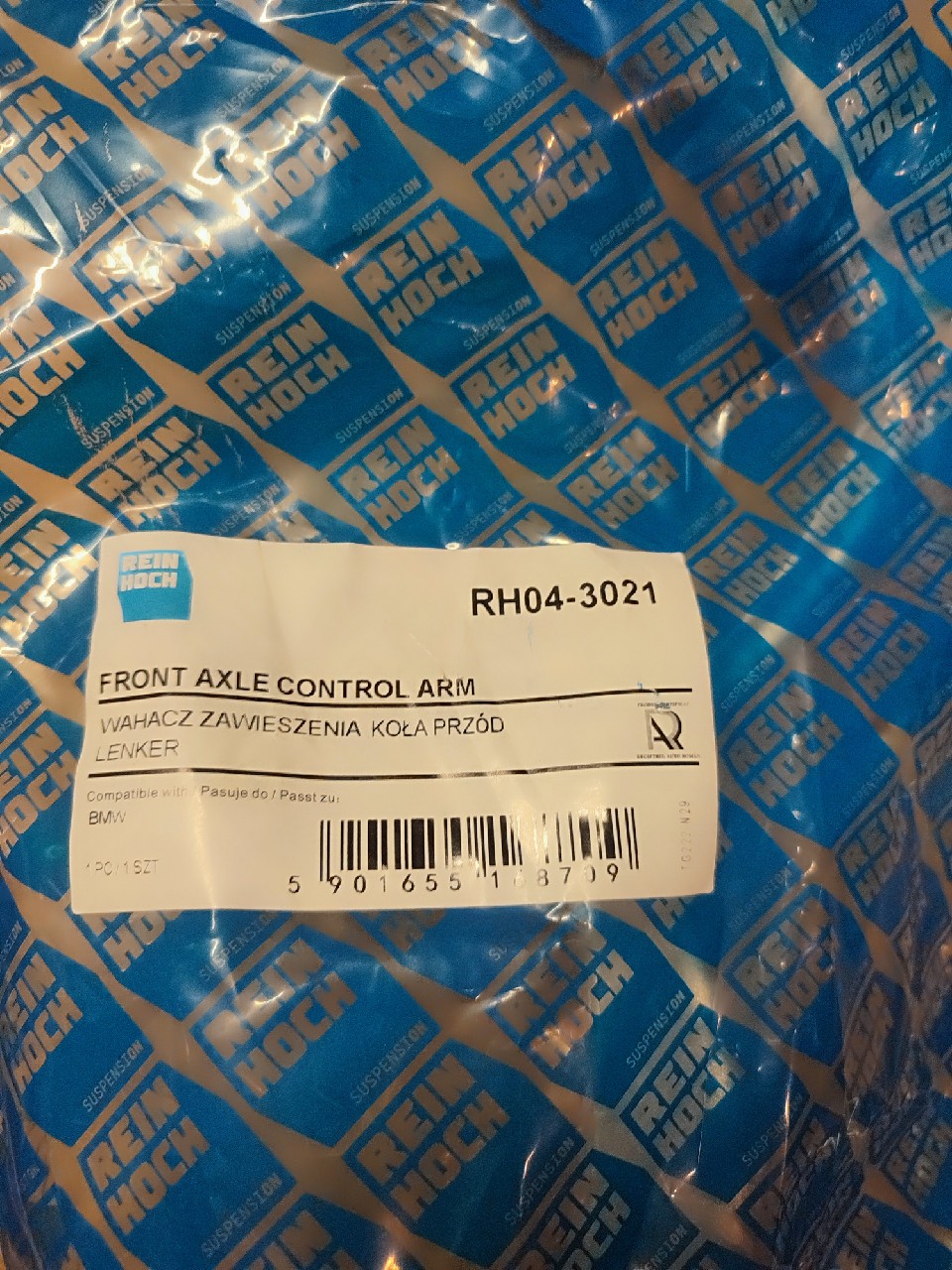 НОВИЙ ВАЖІЛЬ ZAWIESZNIA RH04-3021 ПІДХОДИТЬ DO: BMW 5 (E60), 5 (E61) RL 