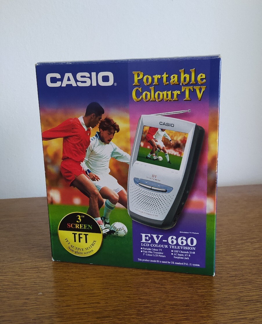 Tv Casio EV660 BOX, Idealny! wejście AV Krosno Licytacja na