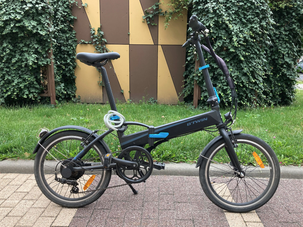 Rower elektryczny składany Btwin Tilt 500 E Warszawa Ogłoszenie na