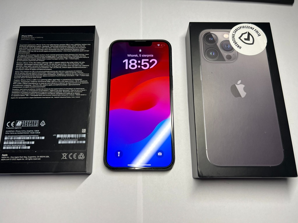 【訳あり】iPhone13pro 256GB ブラック Smartfon-APPLE-IPHONE-13-PRO-
