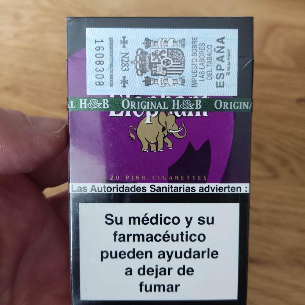 Kolekcjonerskie papierosy Pink Elephant H&B Żary Kup teraz na