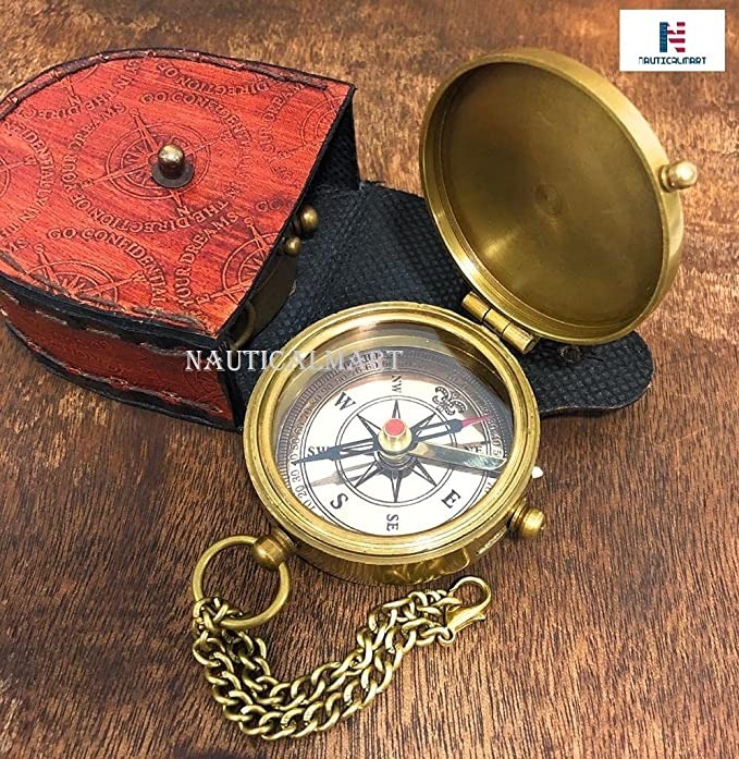 Fantastisk Miljøvenlig Duchess Mosiężny kompas magnetyczny w stylu vintage | Września | Kup teraz na  Allegro Lokalnie