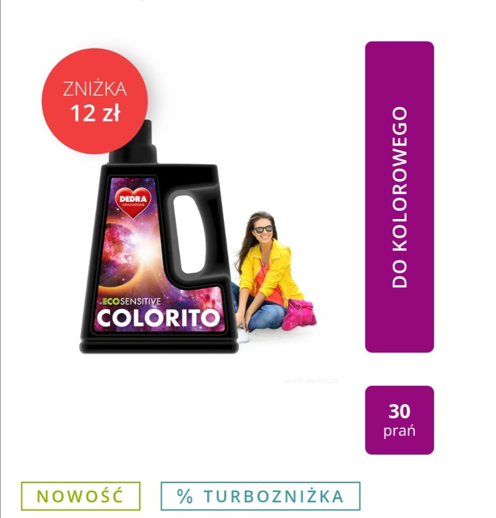 Гель для стирки Eco Color 1500 мл 30 стирок