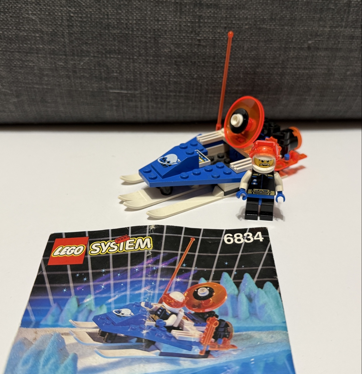 LEGO Space 6834 Ice Planet szybowiec z płozami komplet z instrukcją ...