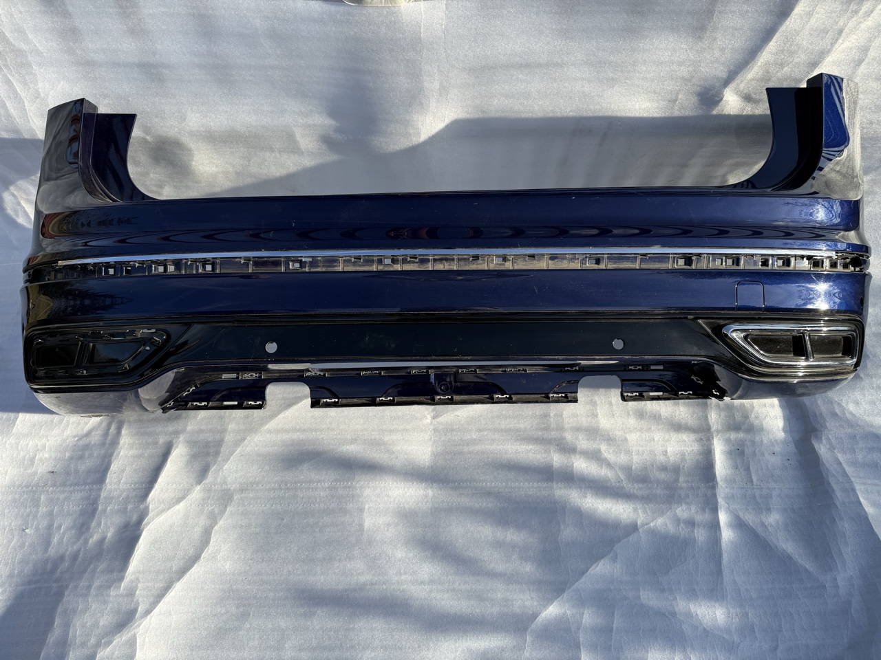 БАМПЕР ЗАД VW TIGUAN II ALLSPACE R-LINE РЕСТАЙЛ 5NN807521L OE 