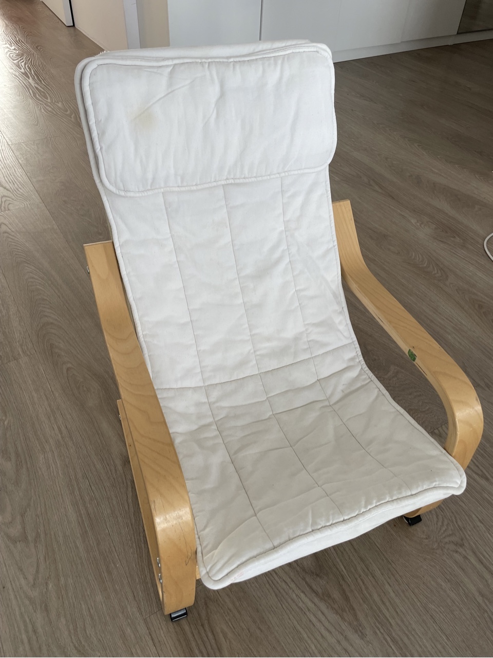 Ikea POANG fotelik dziecięcy bujany Warszawa Kup teraz na Allegro