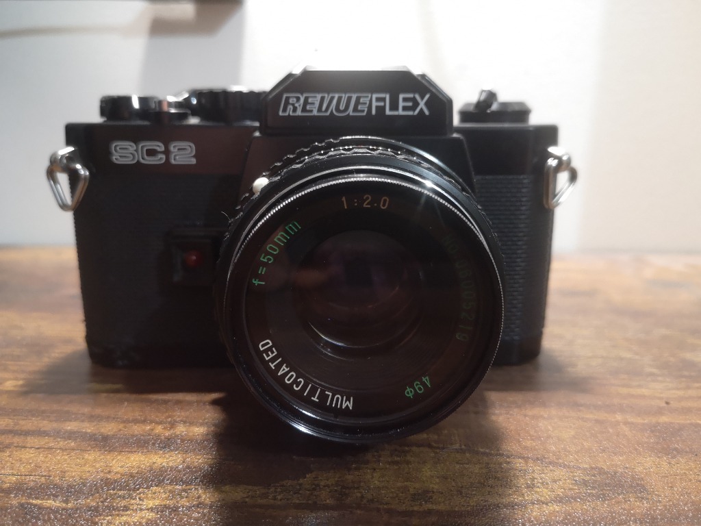 Zdjęcie oferty: Revueflex SC2 + obiektyw 50mm system Pentax Chinon