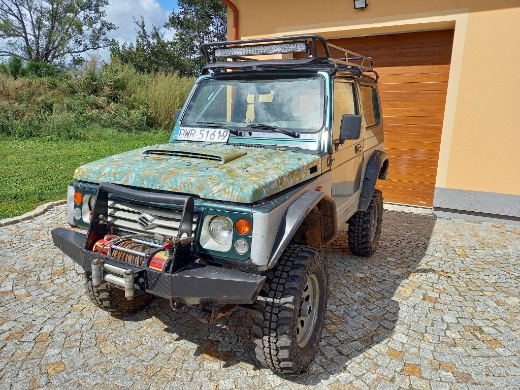 SUZUKI SAMURAI 1,9 TURBO Cena 7500,00 zł Bolków