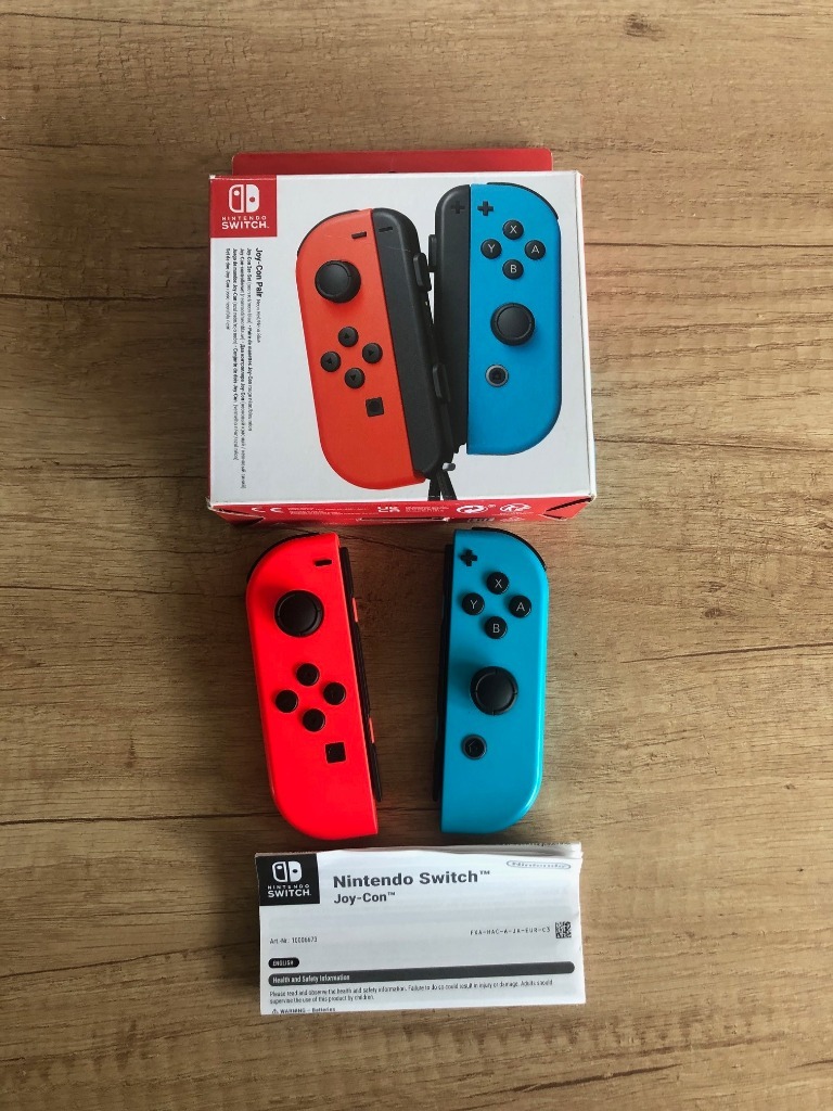 joycon joycony nintendo switch czerwone niebieskie | Witkowo | Kup ...