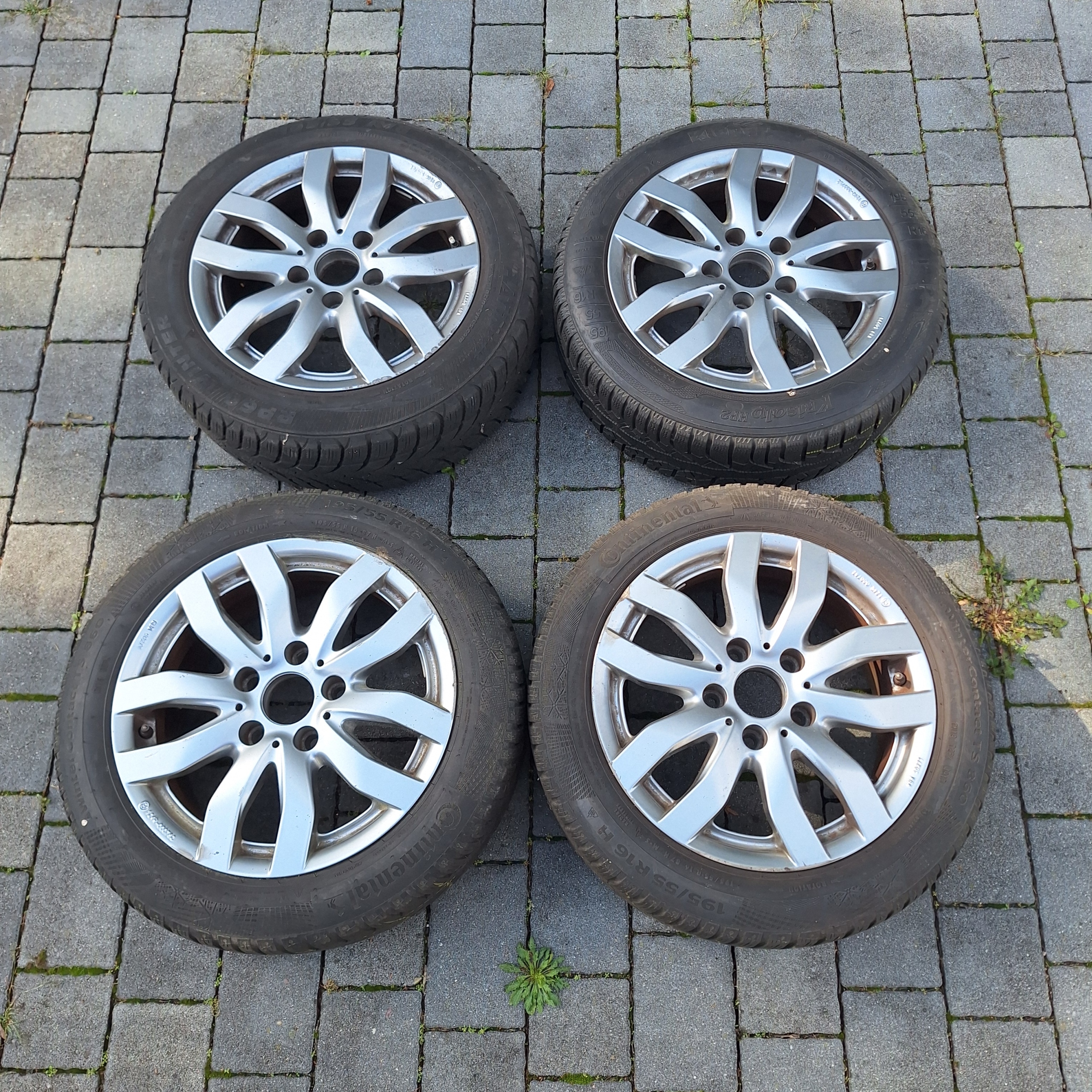 ДИСКИ АЛЮ '16 CMS ТИП C22 DO BMW E81 E82 E87 E88 РАССТОЯНИЕ 5X120 ET40 7JX16 