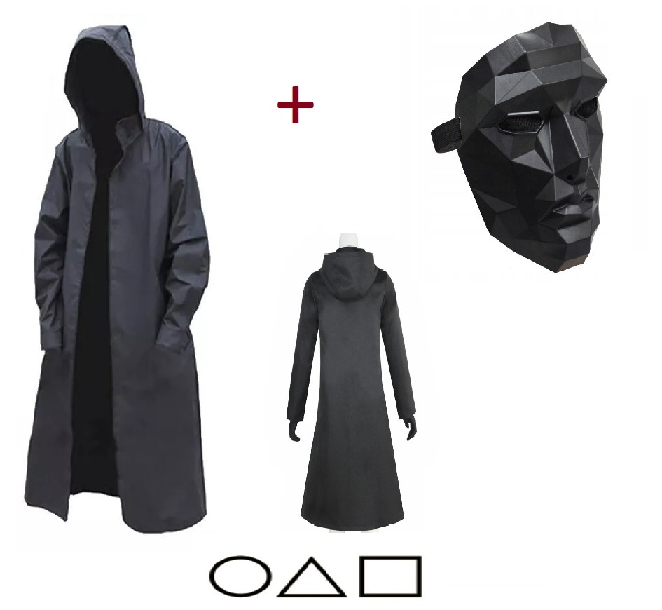 Kostium SQUID GAME Boss Lider halloween GRATIS hit Łaziska Górne