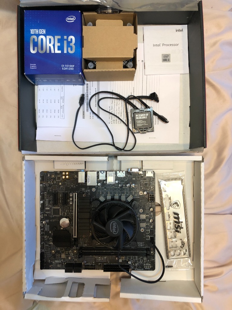 通販 激安◆I3 10100F と B560M
