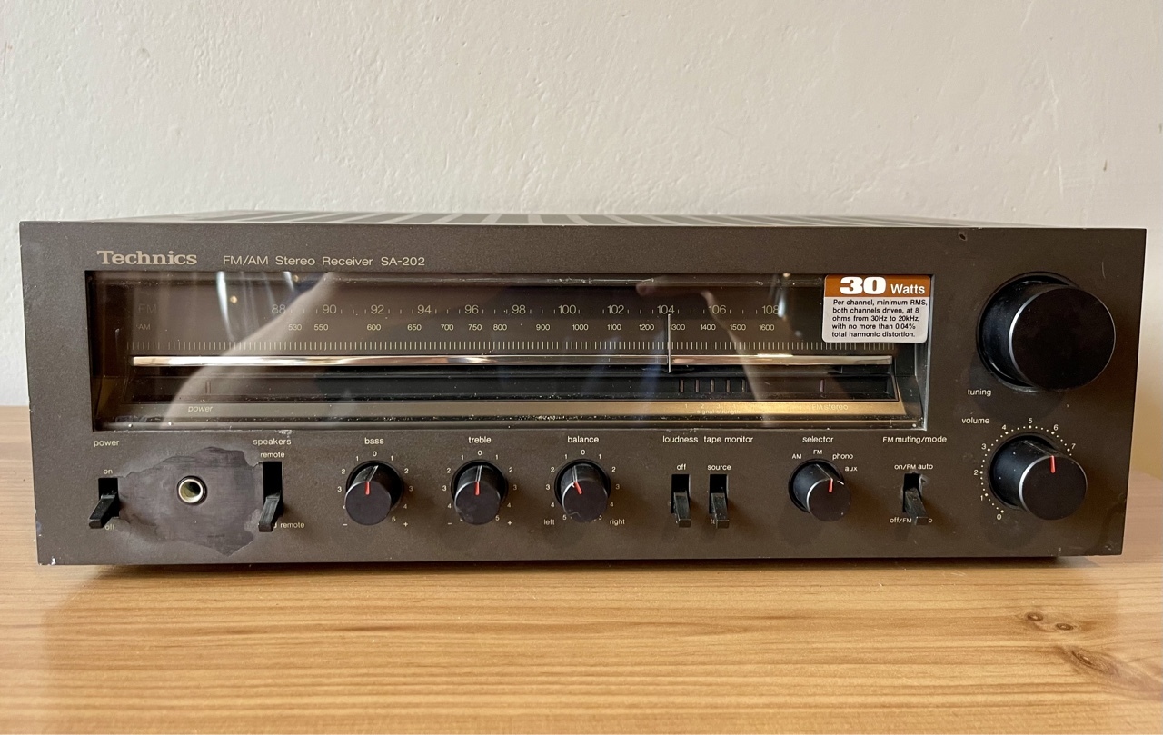 Amplituner Technics SA202 2.0 30W Vintage HiFi Przytoczna Kup