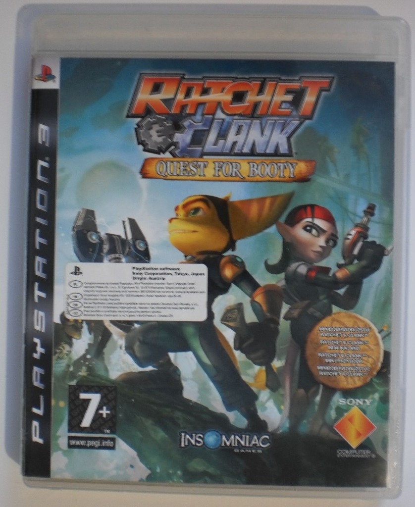 Ratchet and Clank Quest for Booty PS3 Playstation3 Suwałki Kup teraz na Allegro Lokalnie