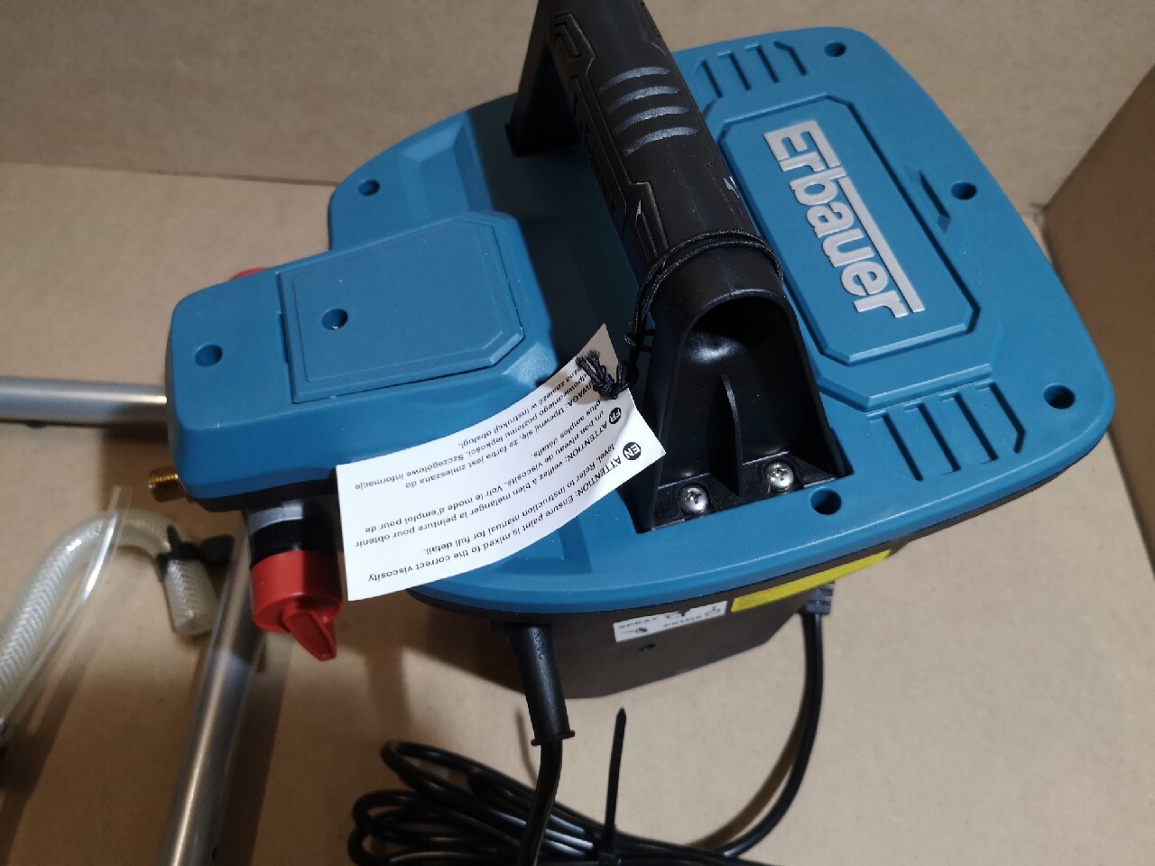 Agregat, pistolet do malowania Erbauer EAPS600 Koniecpol Kup teraz