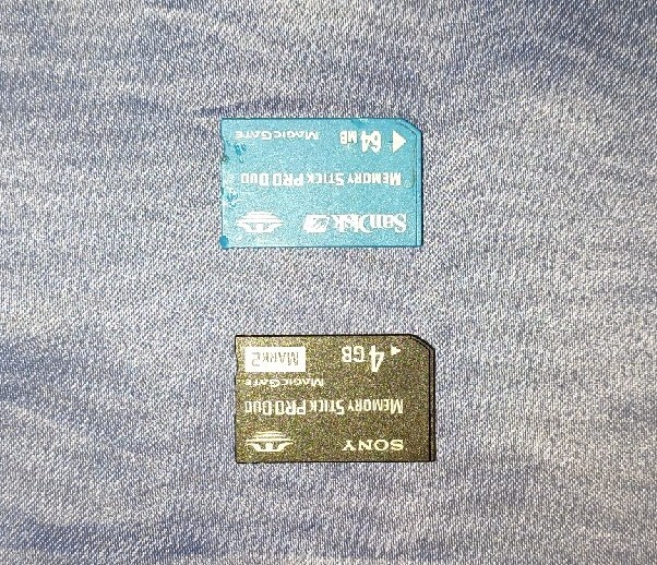 2x karta Memory Stick Pro Duo Wyszków Kup teraz na Allegro Lokalnie