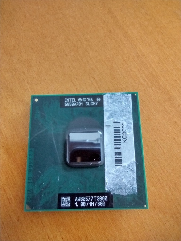 Intel Celeron t3000 1.8 GHz SLGMY 1M 800 | Torun | Licytacja na Allegro ...