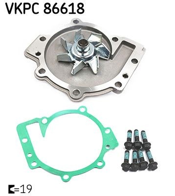 SKF VKPC 86618 НАСОС ВОДИ 