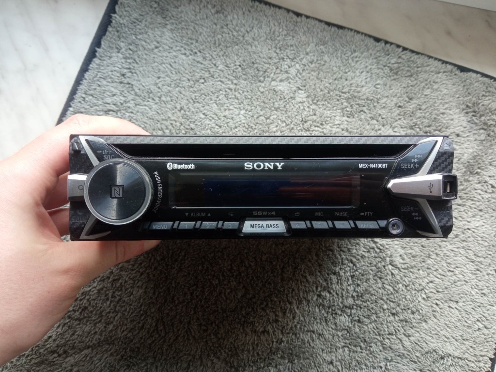 Radio Sony MEXN4100BT USB 55Wx4 Ołdrzychowice kłodzkie Kup teraz