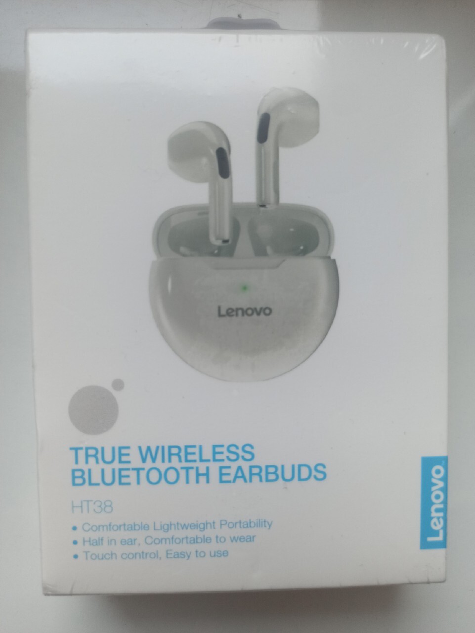 Słuchawki bezprzewodowe Lenovo ht38 Białe | Brodnica | Kup teraz na ...