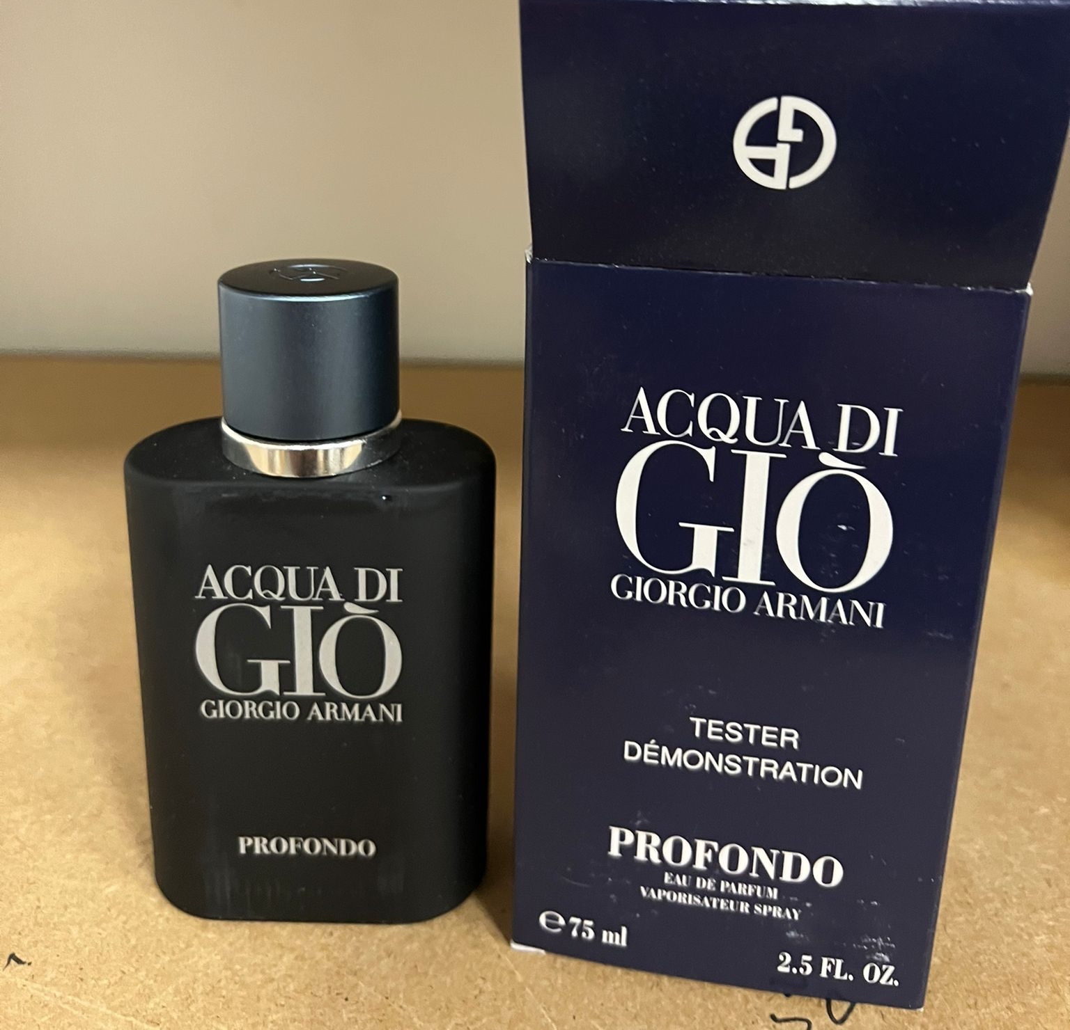 acqua di gio 200 ml tester