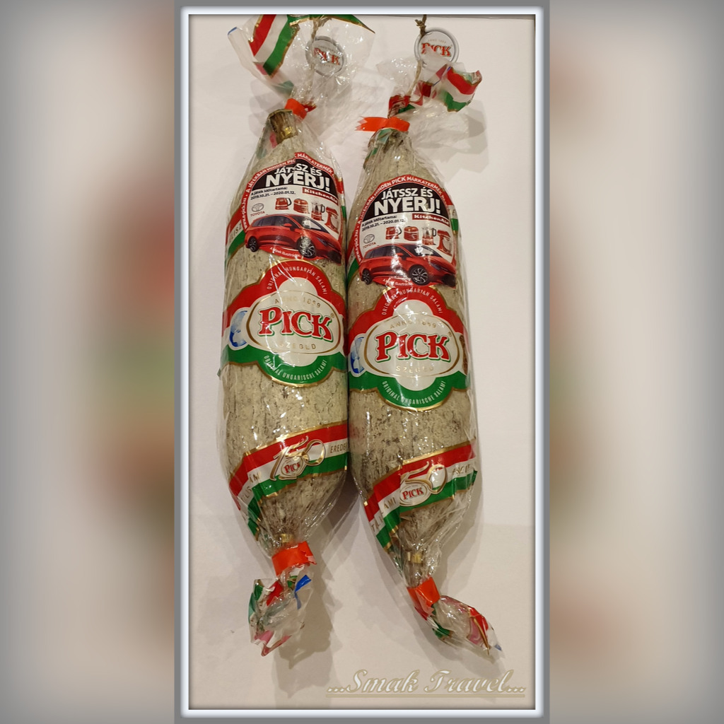 Salami Pick Oryginalne Węgierskie z Plombą 400g. Katowice Kup teraz