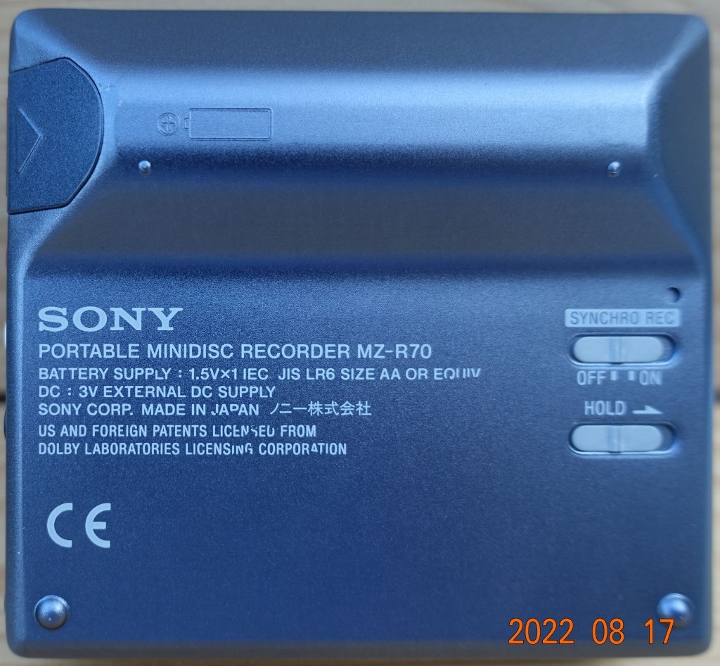 Sony MZR70 Portable MiniDisc PlayerRecorder Cieszyn Kup teraz na