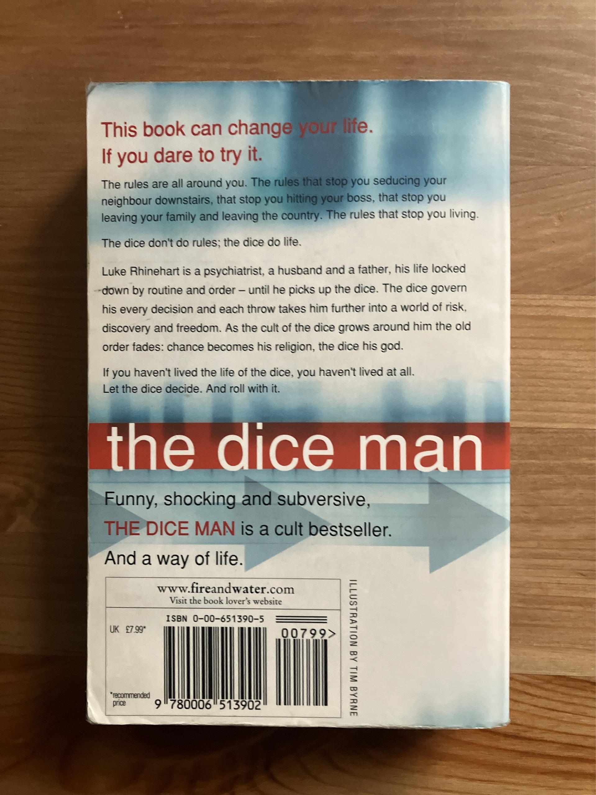 Luke Rhinehart The Dice Man Kraków