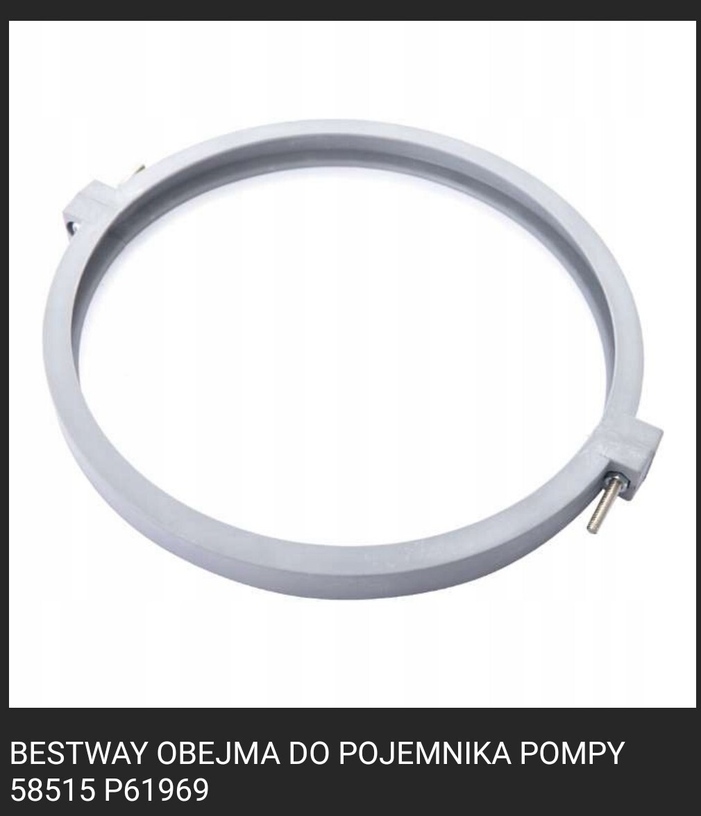 Obejma zbiornika pompy Bestway 58515 | Bydgoszcz | Kup teraz na Allegro ...