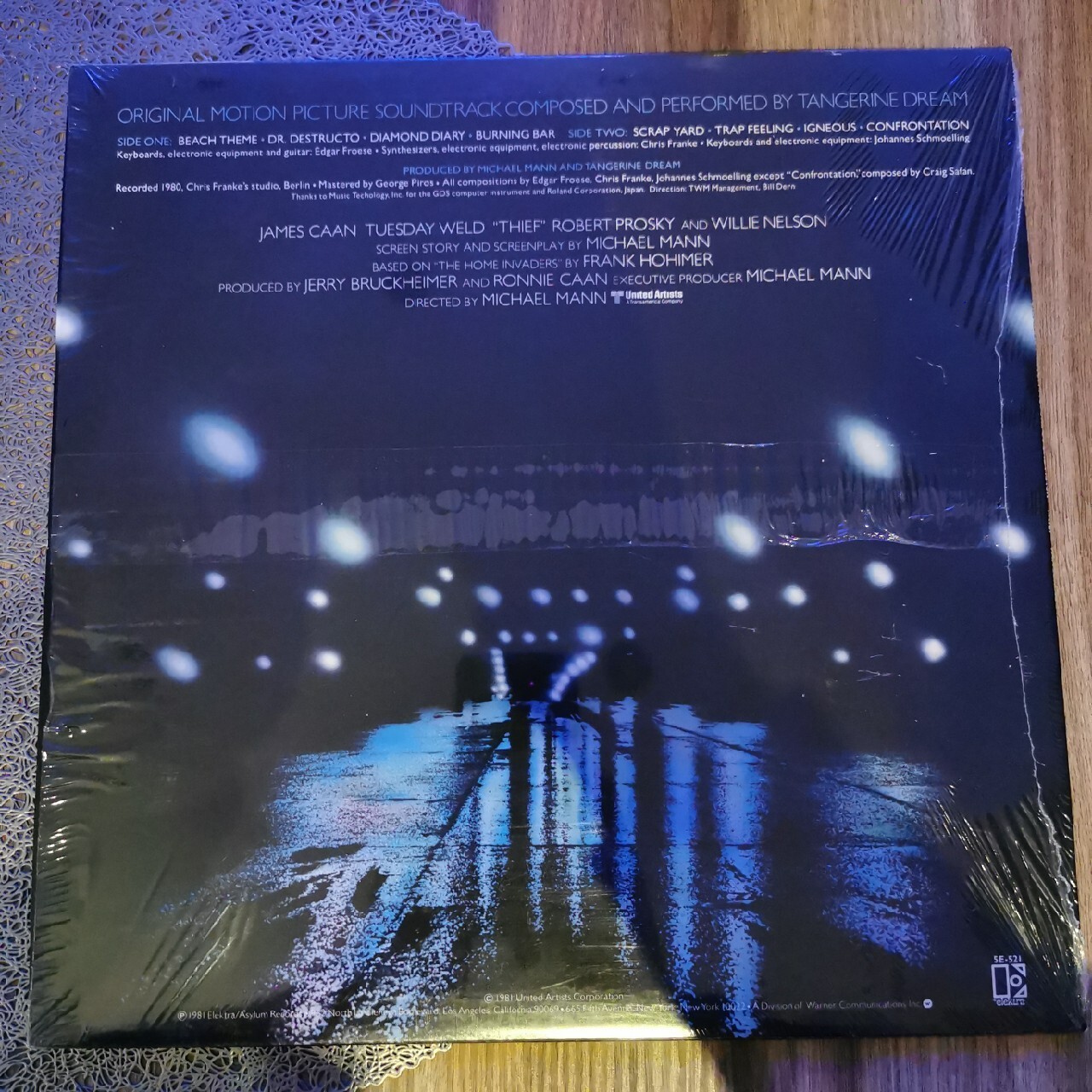 TANGERINE DREAM Thief (USA) MINT 1981 Olkusz Licytacja na