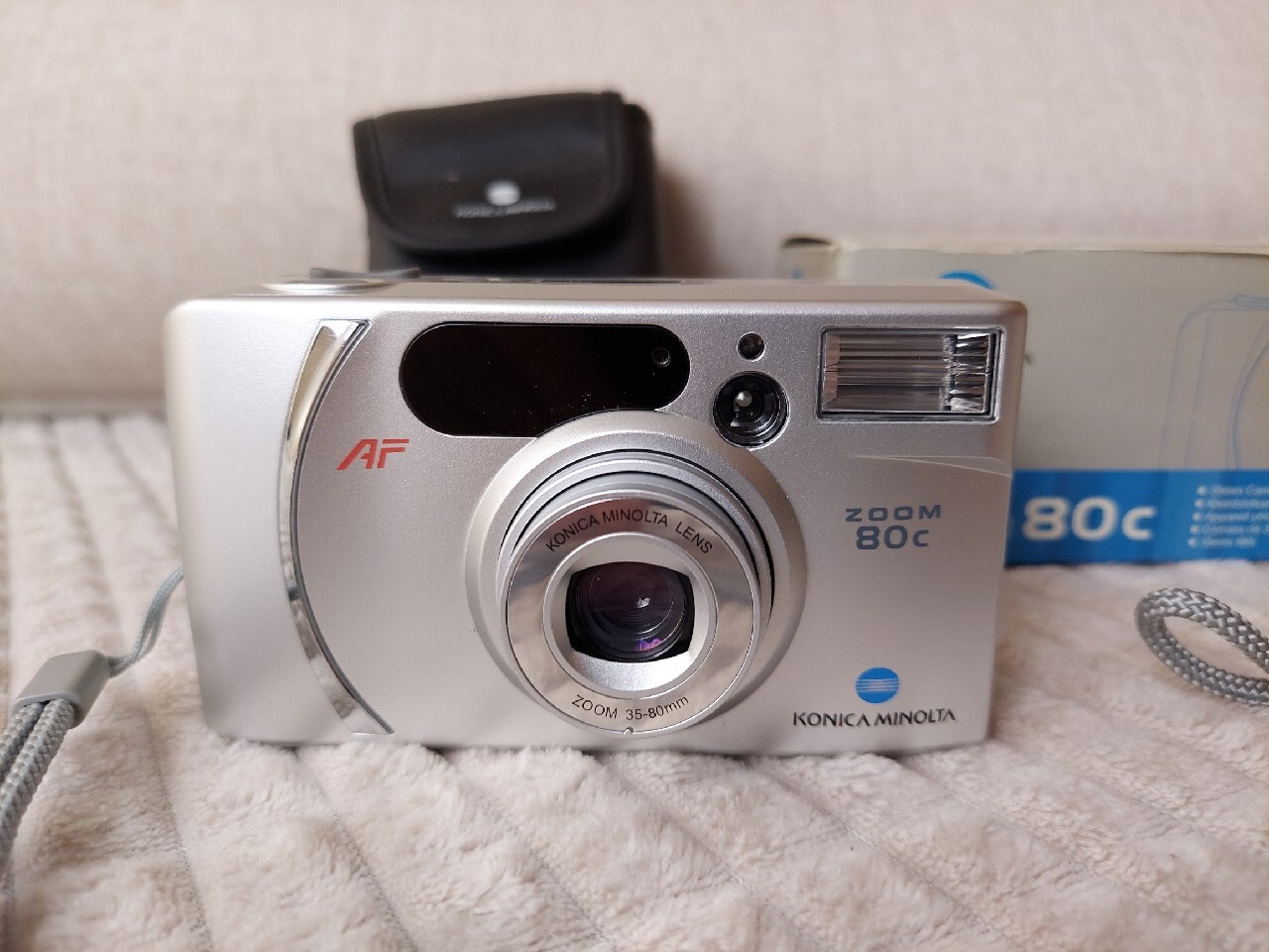 Aparat analog Konica Minolta ZOOM 80C NOWY!! Radom Kup teraz na