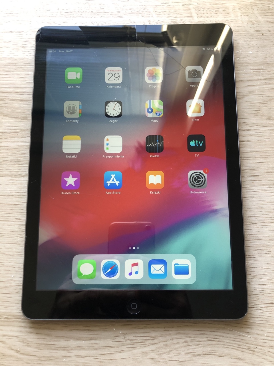 Apple iPad Air 32GB WIFI Działa | Manowo | Kup teraz na Allegro Lokalnie