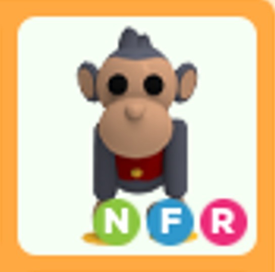 Roblox Adopt Me Toy Monkey NFR neon FR Grońsko Kup teraz na Allegro Lokalnie