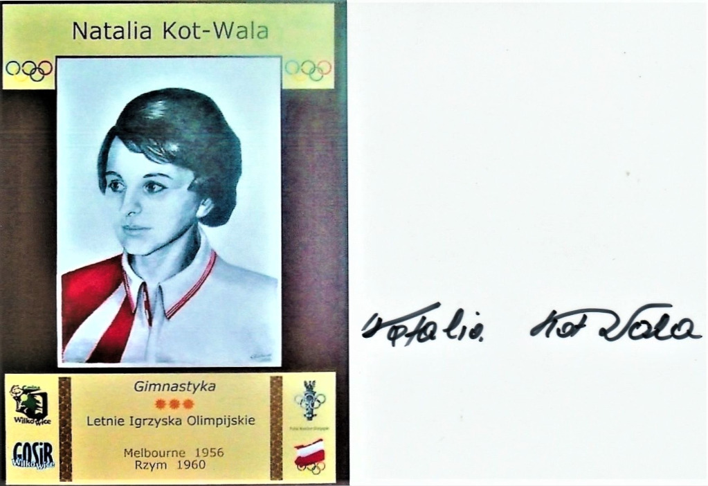 NATALIA KOT WALA oryginalny autograf Gdańsk Kup teraz na Allegro