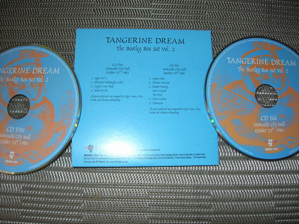 TANGERINE DREAMTHE BOOTLEG BOX SET VOL. 2 (7CD) OLSZTYN Kup teraz