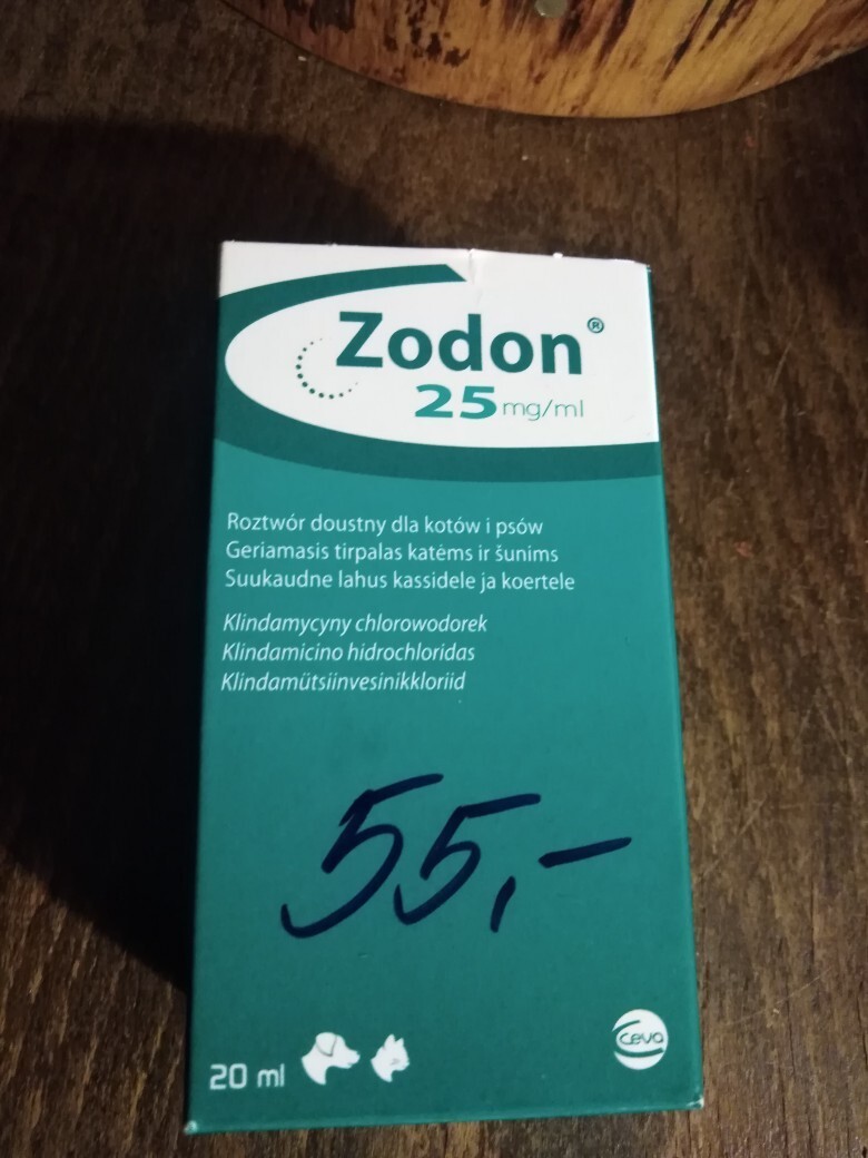Zodon dla kotów i psów 25 mg/ml BIałogard Kup teraz na Allegro Lokalnie
