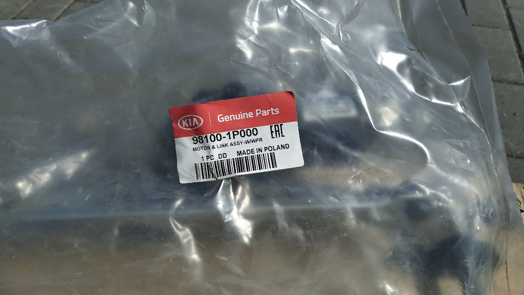 Silnik i mechanizm wycieraczek KIAVenga 981001P000 | Łowicz | Kup teraz ...