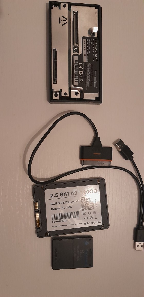 Network adaptor ps2 komplet z HD ssd i karta pamie Przemyśl Kup