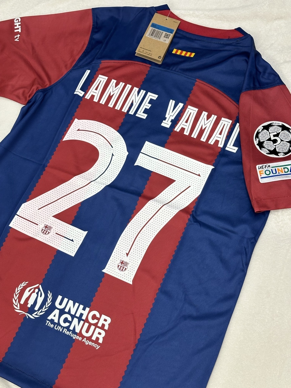 Koszulka Lamine Yamal UCL 23 24 FC Barcelona | Warszawa | Kup teraz na