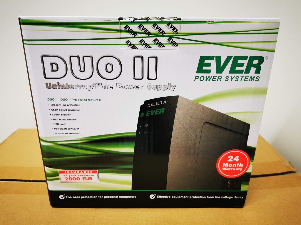 Ups Ever Duo Ii 500 Instrukcja Zasilacz awaryjny UPS Ever Duo II - Kup teraz za: 200,00 zł - Jelenia