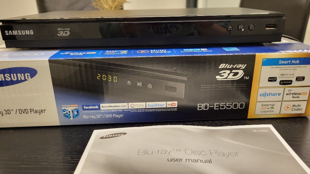 Odtwarzacz Bluray SAMSUNG BDE5500 stan idealny Katowice Kup teraz