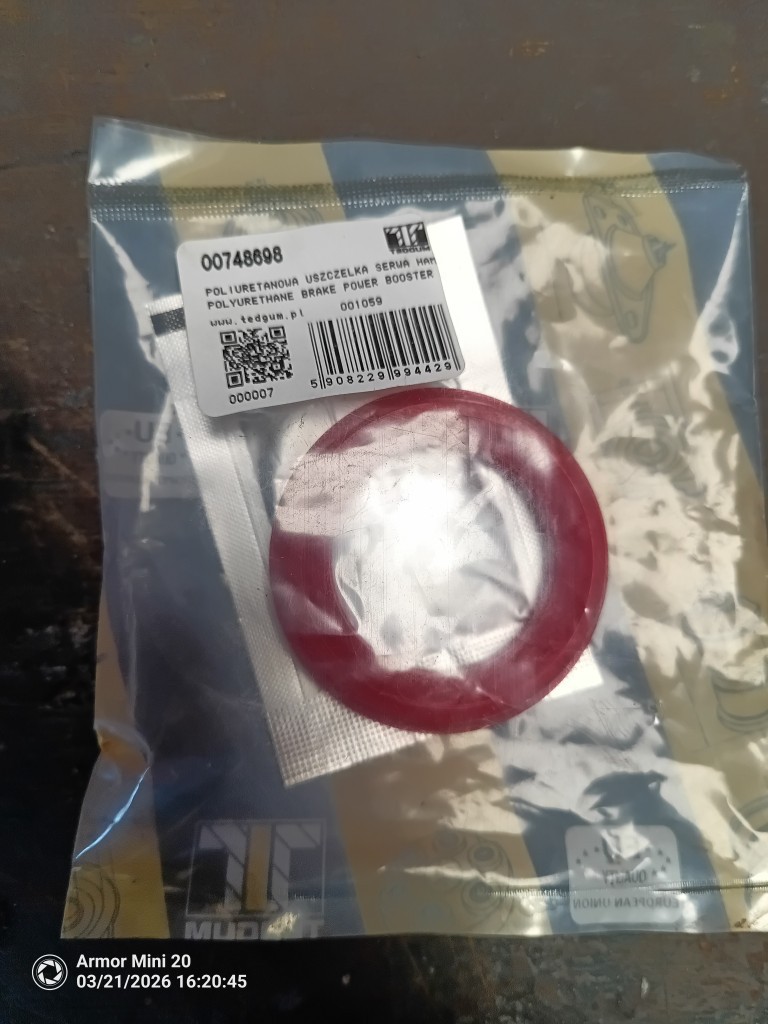 КОМПЛЕКТ РЕМОНТНИЙ СЕРВОПРИВОДИ ГАЛЬМІВНОГО TEDGUM 00748698 