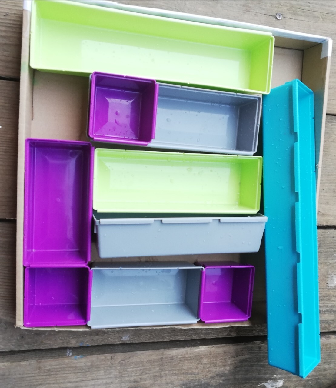 Organizer do szuflady pojemniki plastikowe Twardogóra Ogłoszenie na