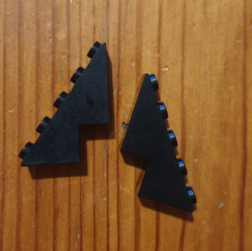 2x Lego element 6044 Slope, Skos ze studami Unikat | Starogard Gdański ...